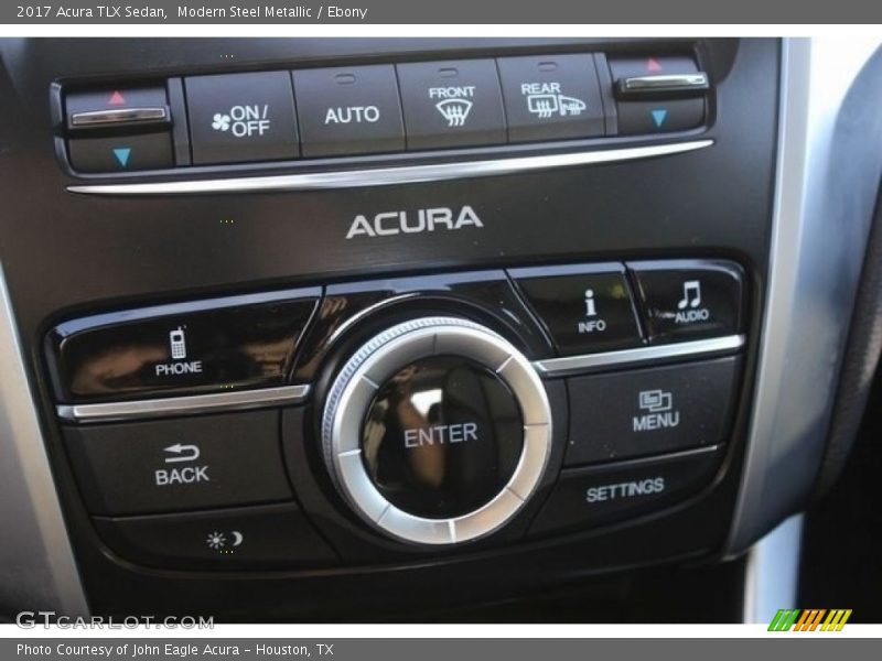 Modern Steel Metallic / Ebony 2017 Acura TLX Sedan