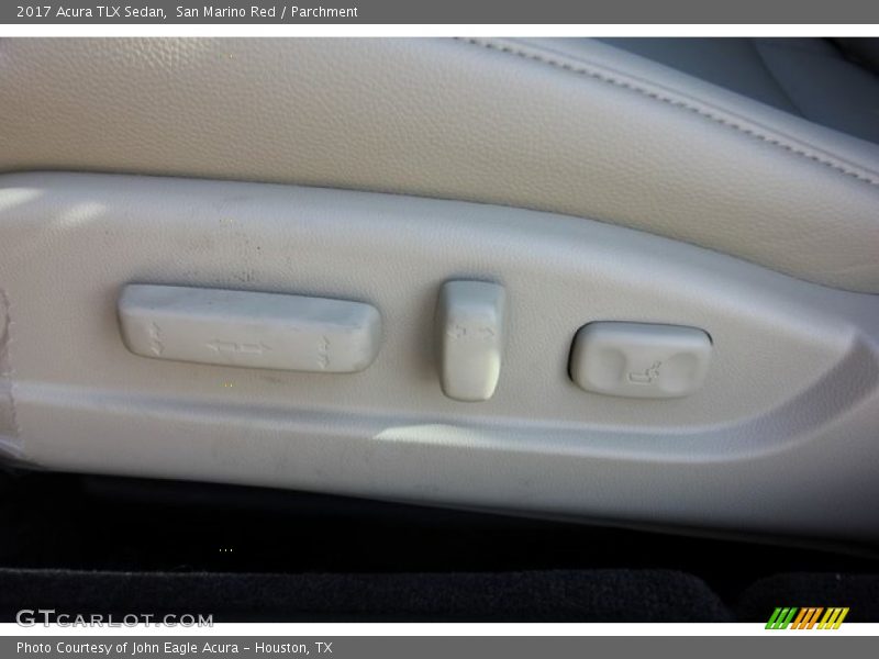 San Marino Red / Parchment 2017 Acura TLX Sedan