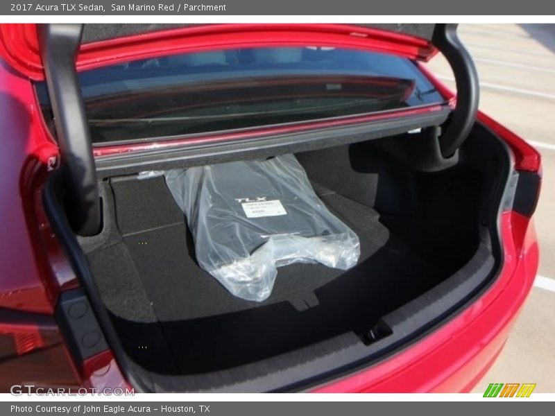 San Marino Red / Parchment 2017 Acura TLX Sedan