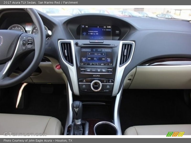 San Marino Red / Parchment 2017 Acura TLX Sedan
