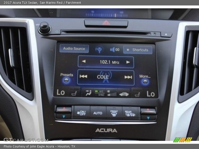 San Marino Red / Parchment 2017 Acura TLX Sedan