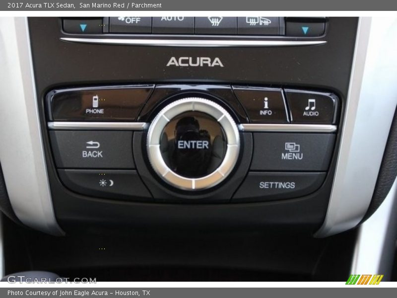 San Marino Red / Parchment 2017 Acura TLX Sedan