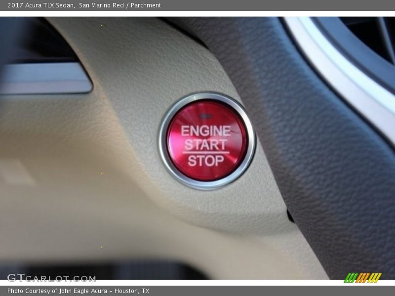 San Marino Red / Parchment 2017 Acura TLX Sedan