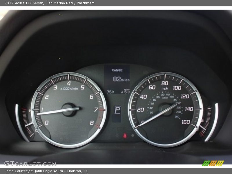 San Marino Red / Parchment 2017 Acura TLX Sedan