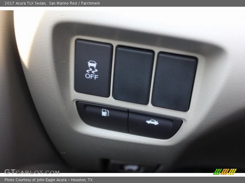 San Marino Red / Parchment 2017 Acura TLX Sedan