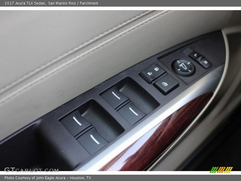 San Marino Red / Parchment 2017 Acura TLX Sedan