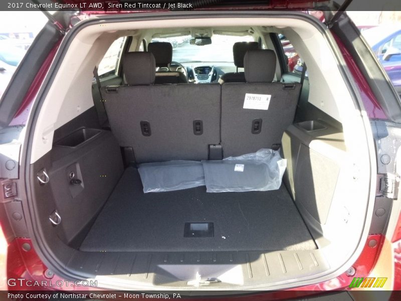 Siren Red Tintcoat / Jet Black 2017 Chevrolet Equinox LT AWD