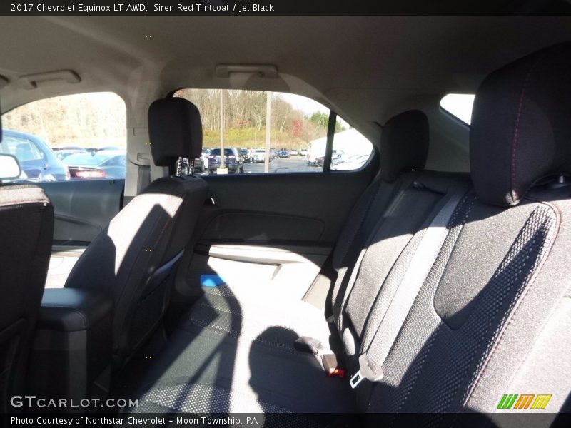 Siren Red Tintcoat / Jet Black 2017 Chevrolet Equinox LT AWD