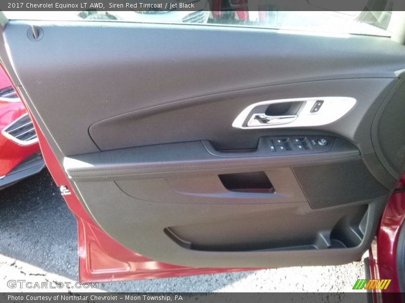 Siren Red Tintcoat / Jet Black 2017 Chevrolet Equinox LT AWD