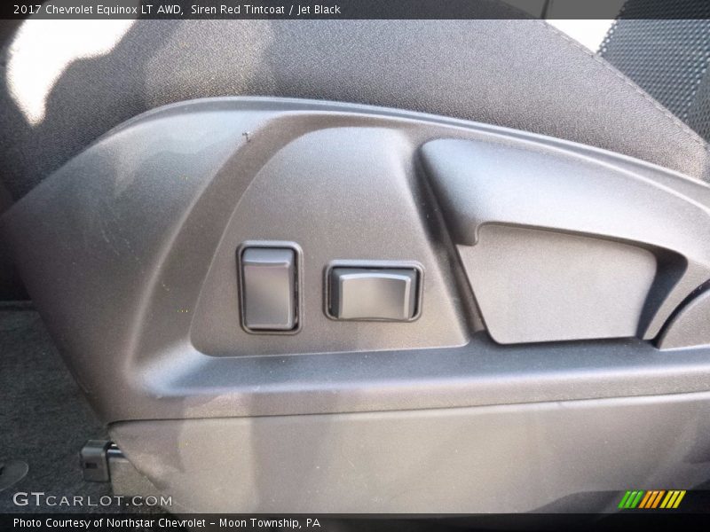 Siren Red Tintcoat / Jet Black 2017 Chevrolet Equinox LT AWD