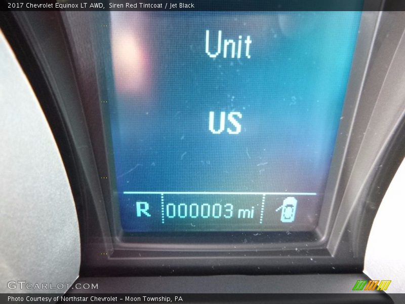 Siren Red Tintcoat / Jet Black 2017 Chevrolet Equinox LT AWD