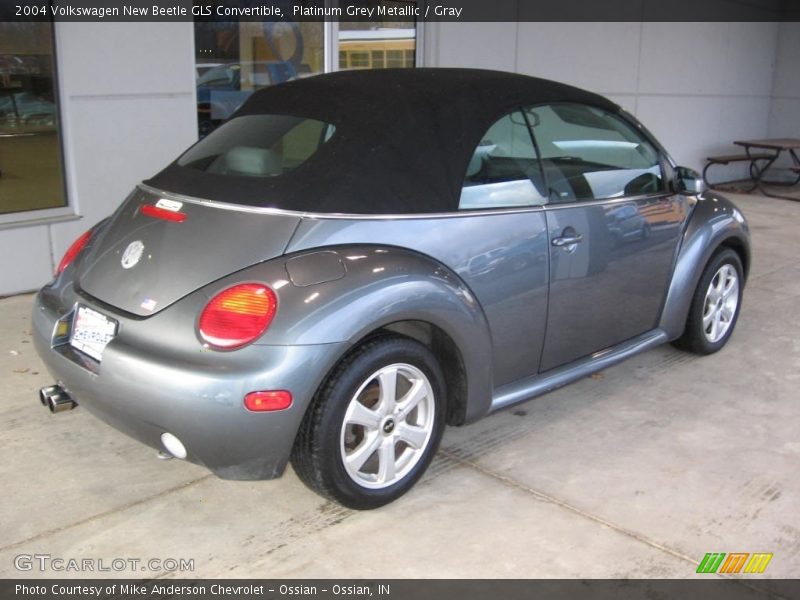 Platinum Grey Metallic / Gray 2004 Volkswagen New Beetle GLS Convertible