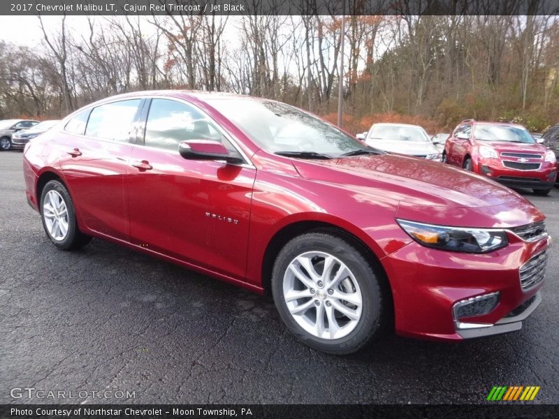 Cajun Red Tintcoat / Jet Black 2017 Chevrolet Malibu LT