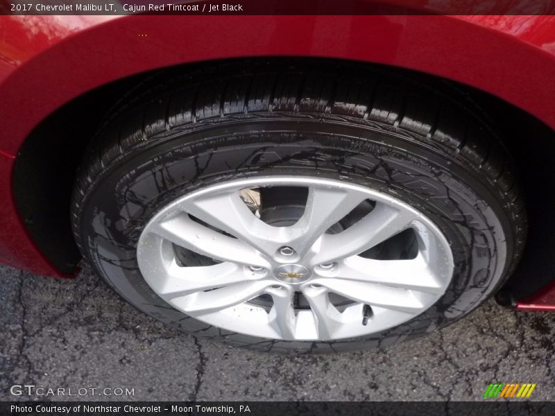 Cajun Red Tintcoat / Jet Black 2017 Chevrolet Malibu LT