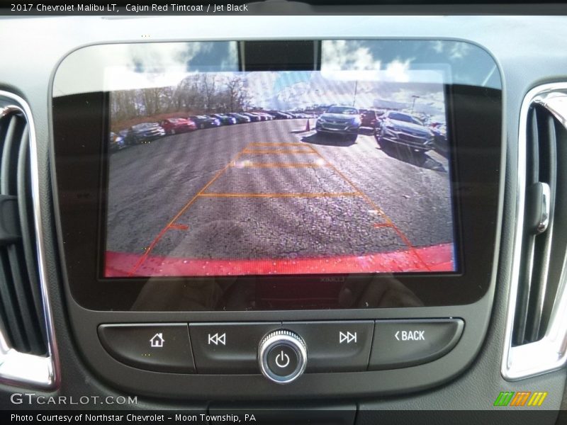 Cajun Red Tintcoat / Jet Black 2017 Chevrolet Malibu LT
