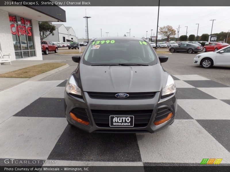 Sterling Gray / Charcoal Black 2014 Ford Escape S