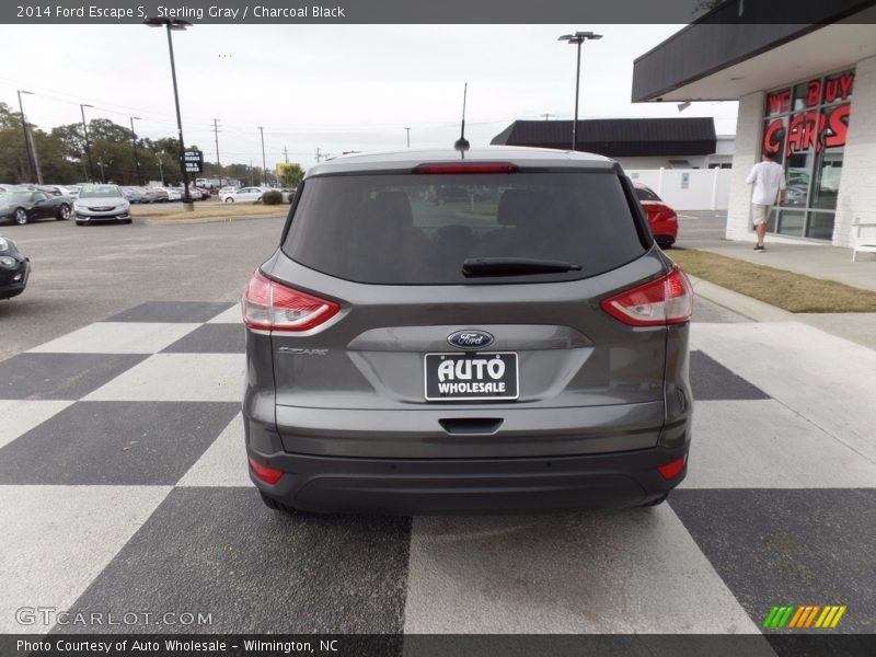 Sterling Gray / Charcoal Black 2014 Ford Escape S