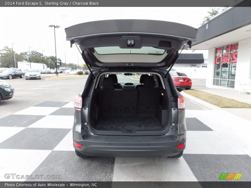 Sterling Gray / Charcoal Black 2014 Ford Escape S