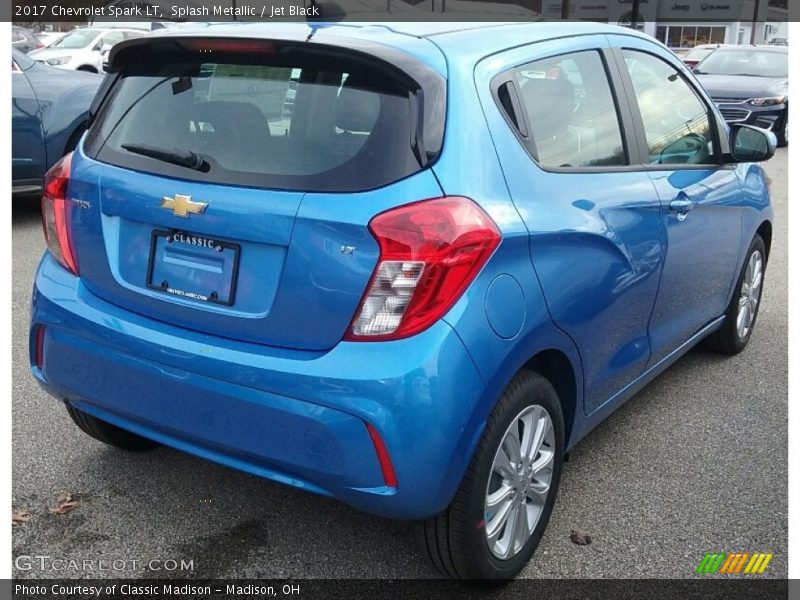 Splash Metallic / Jet Black 2017 Chevrolet Spark LT