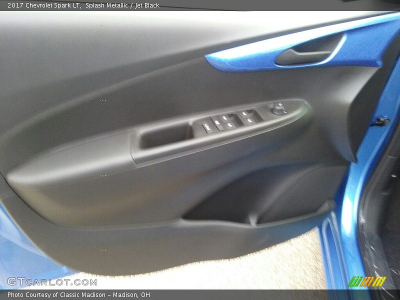 Splash Metallic / Jet Black 2017 Chevrolet Spark LT