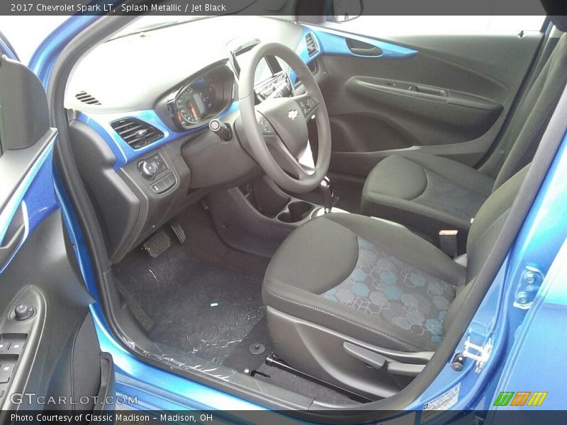 Splash Metallic / Jet Black 2017 Chevrolet Spark LT