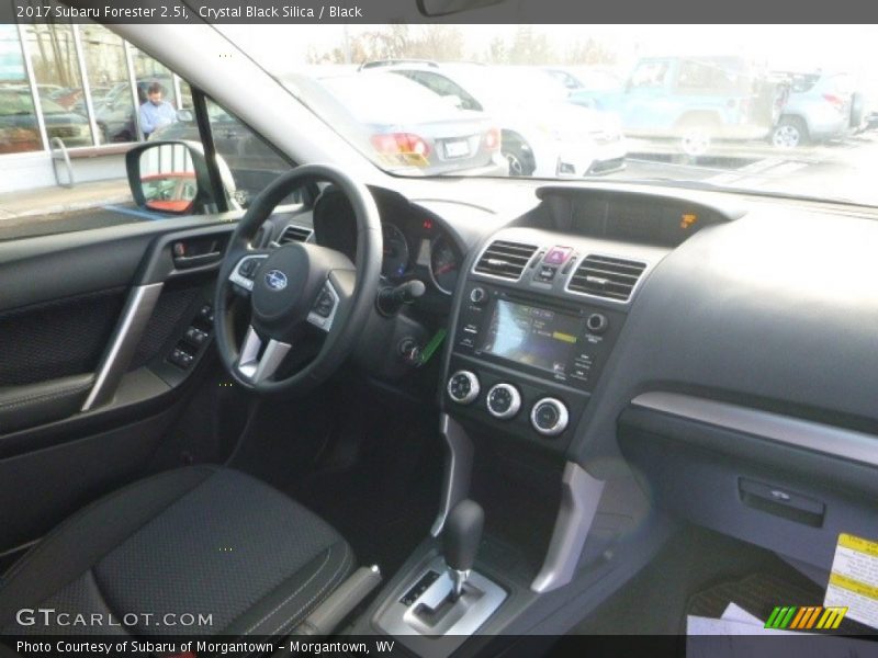Crystal Black Silica / Black 2017 Subaru Forester 2.5i