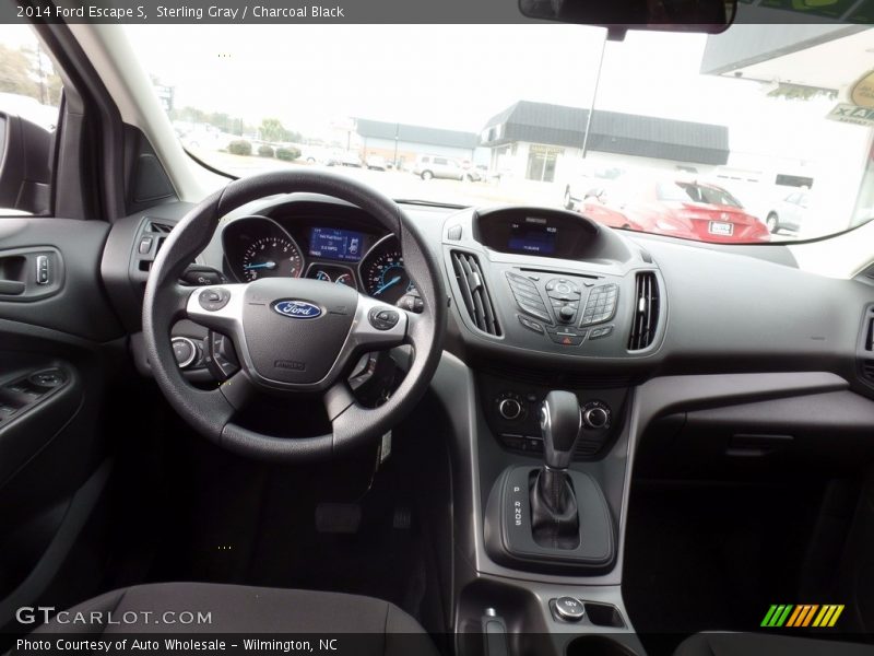 Sterling Gray / Charcoal Black 2014 Ford Escape S