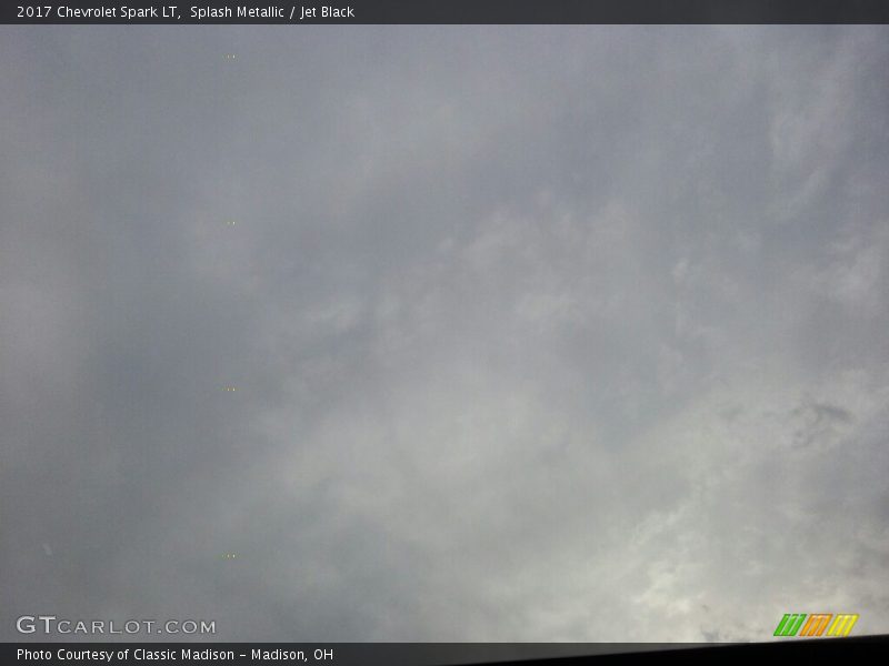 Splash Metallic / Jet Black 2017 Chevrolet Spark LT