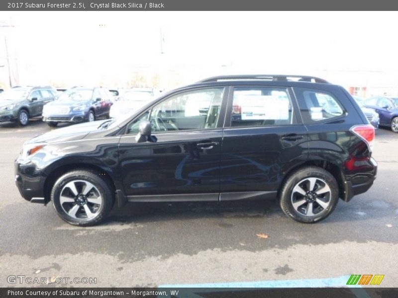 Crystal Black Silica / Black 2017 Subaru Forester 2.5i