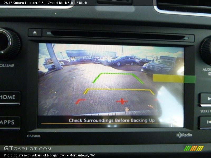 Crystal Black Silica / Black 2017 Subaru Forester 2.5i