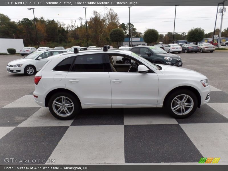 Glacier White Metallic / Pistachio Beige 2016 Audi Q5 2.0 TFSI Premium quattro