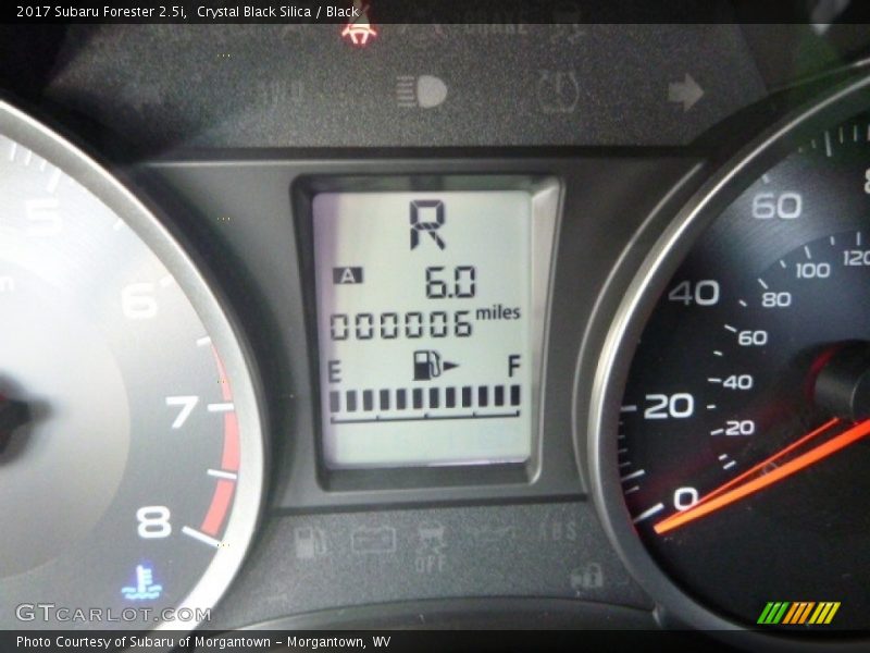 Crystal Black Silica / Black 2017 Subaru Forester 2.5i