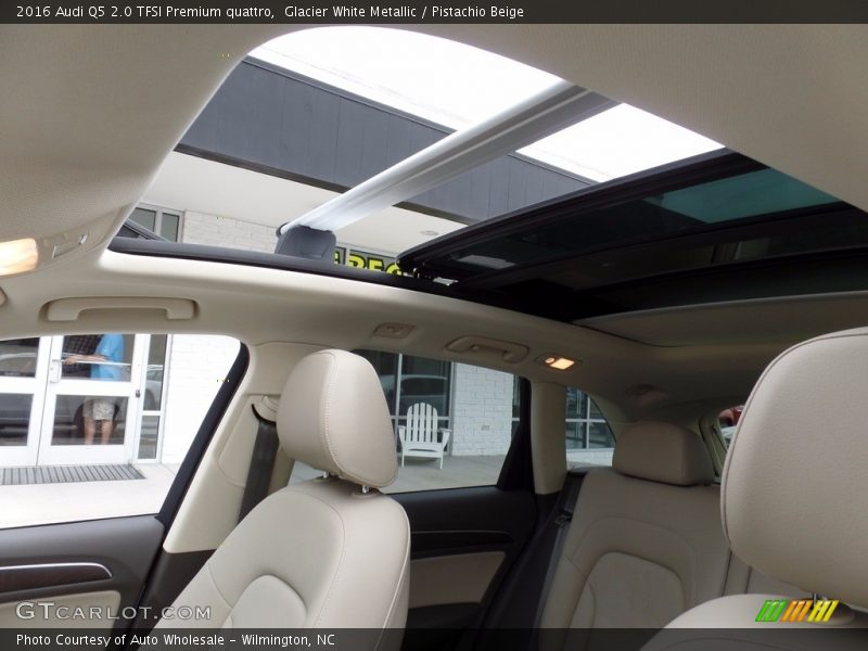 Glacier White Metallic / Pistachio Beige 2016 Audi Q5 2.0 TFSI Premium quattro