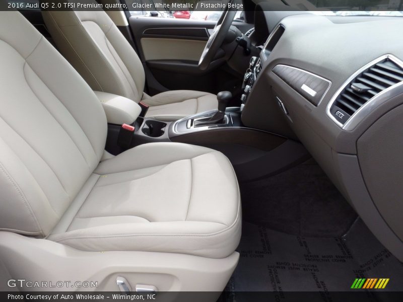 Glacier White Metallic / Pistachio Beige 2016 Audi Q5 2.0 TFSI Premium quattro
