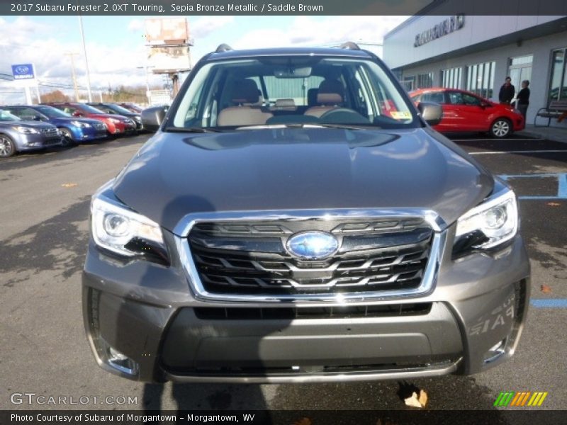 Sepia Bronze Metallic / Saddle Brown 2017 Subaru Forester 2.0XT Touring