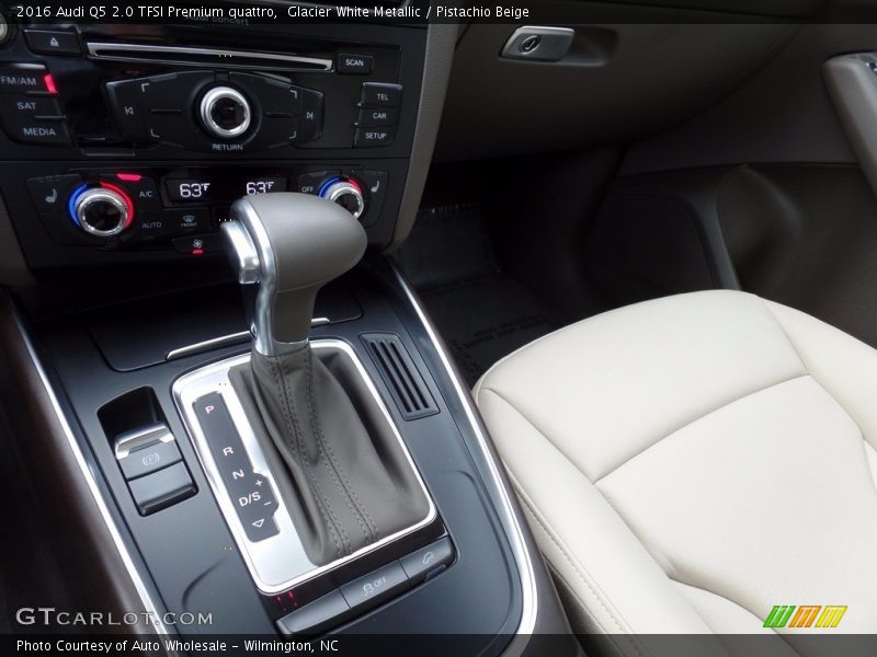 Glacier White Metallic / Pistachio Beige 2016 Audi Q5 2.0 TFSI Premium quattro