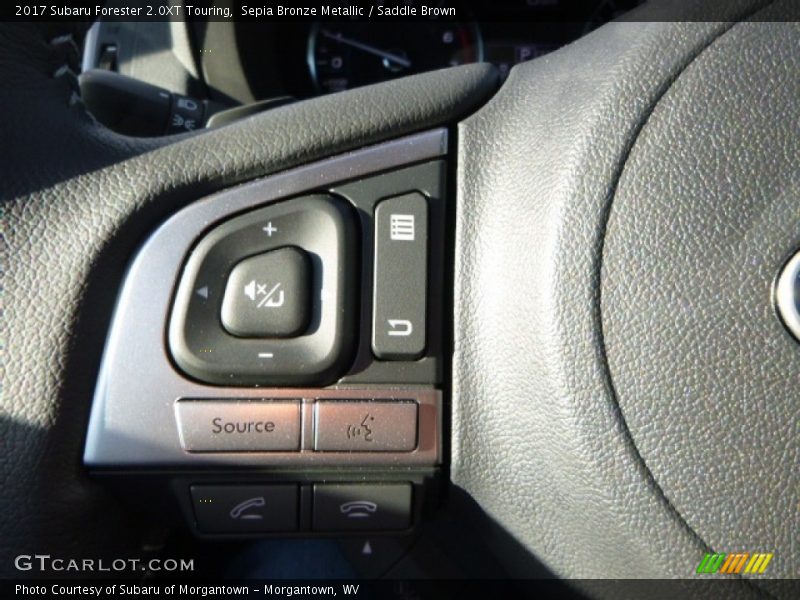 Sepia Bronze Metallic / Saddle Brown 2017 Subaru Forester 2.0XT Touring