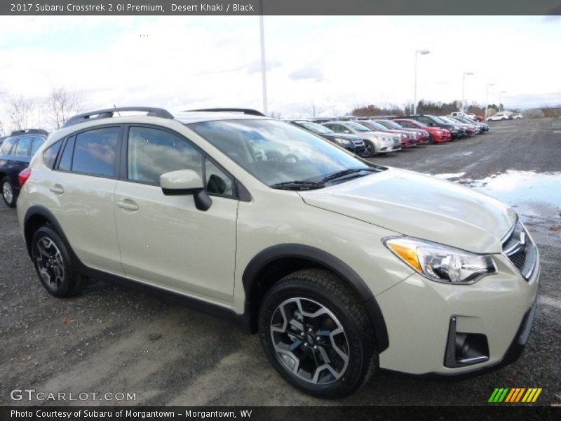 Desert Khaki / Black 2017 Subaru Crosstrek 2.0i Premium