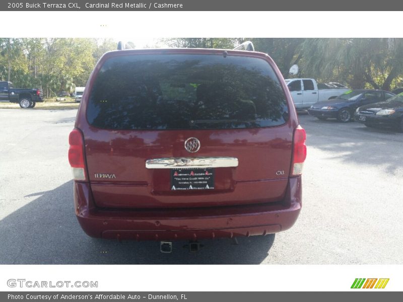 Cardinal Red Metallic / Cashmere 2005 Buick Terraza CXL