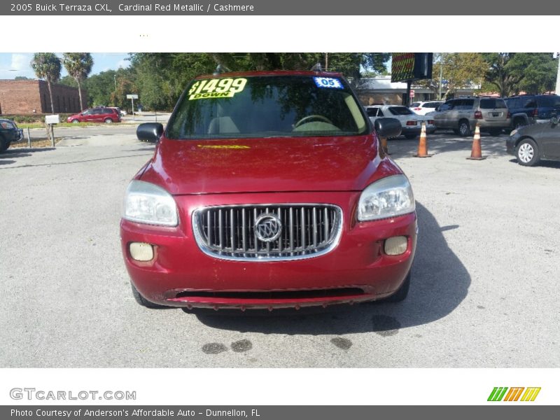 Cardinal Red Metallic / Cashmere 2005 Buick Terraza CXL