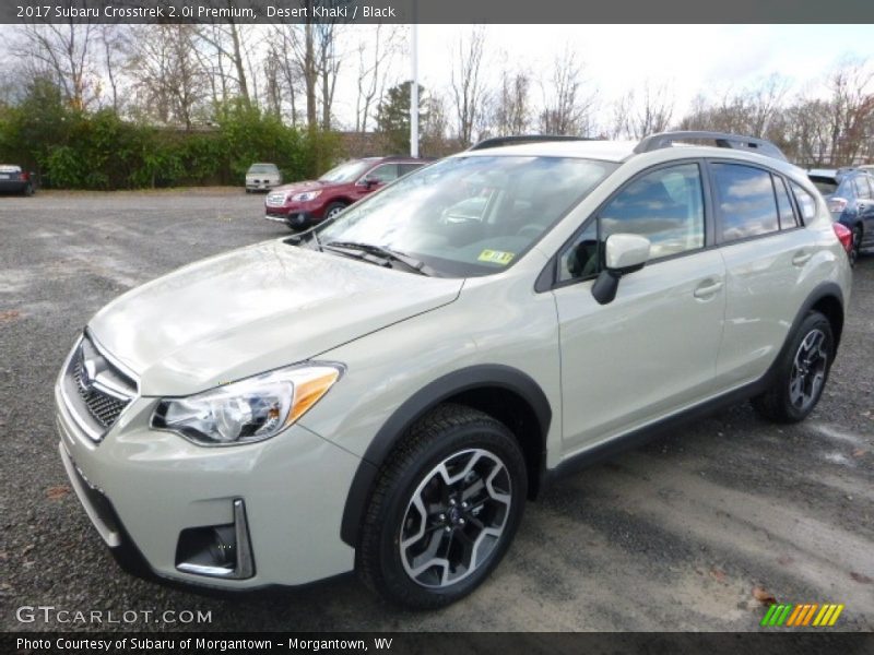 Desert Khaki / Black 2017 Subaru Crosstrek 2.0i Premium