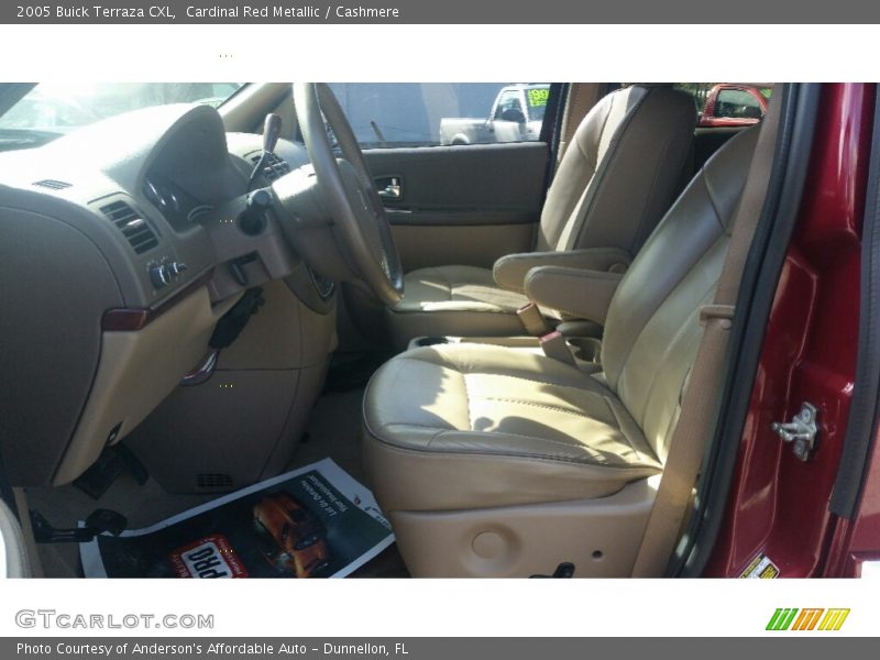 Cardinal Red Metallic / Cashmere 2005 Buick Terraza CXL