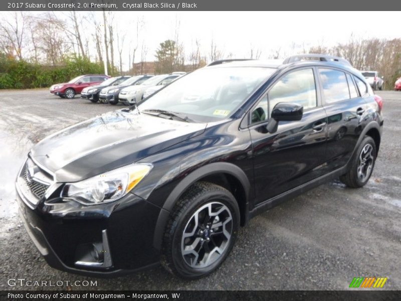 Crystal Black Silica / Black 2017 Subaru Crosstrek 2.0i Premium