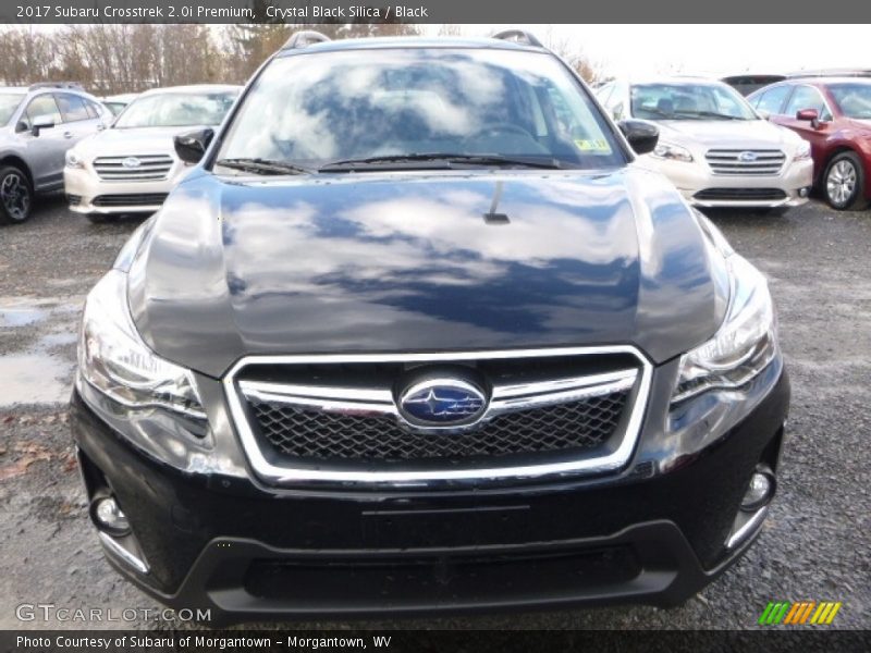 Crystal Black Silica / Black 2017 Subaru Crosstrek 2.0i Premium
