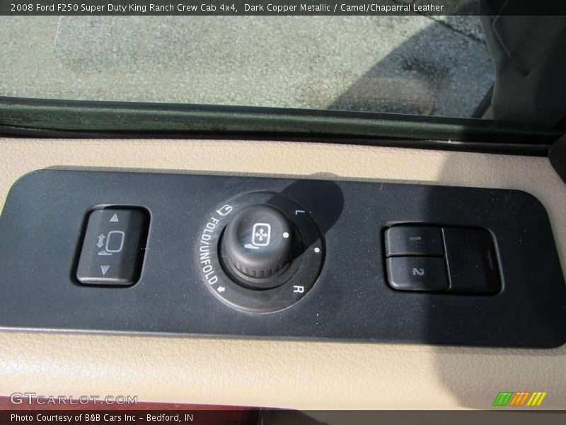 Dark Copper Metallic / Camel/Chaparral Leather 2008 Ford F250 Super Duty King Ranch Crew Cab 4x4