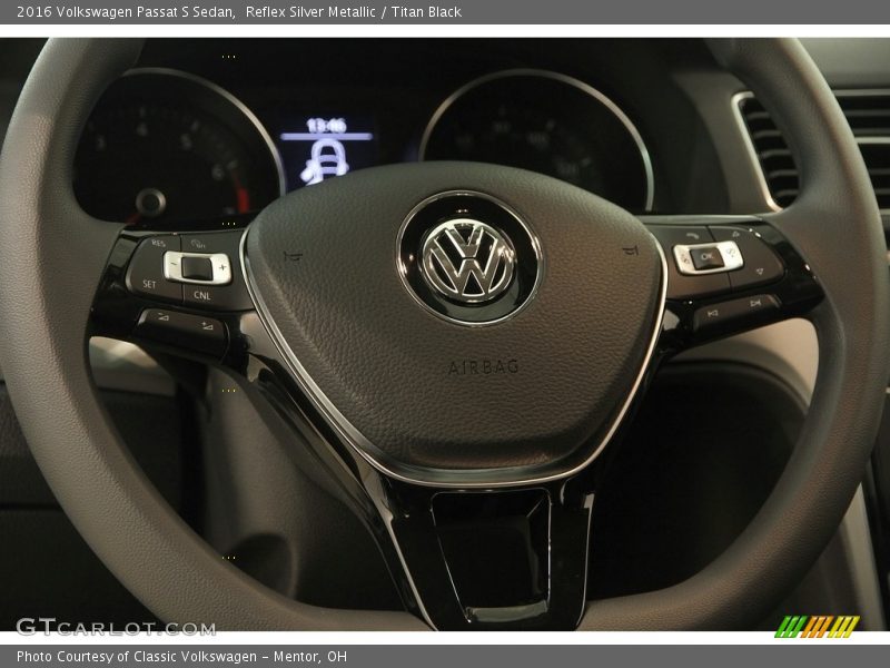  2016 Passat S Sedan Steering Wheel