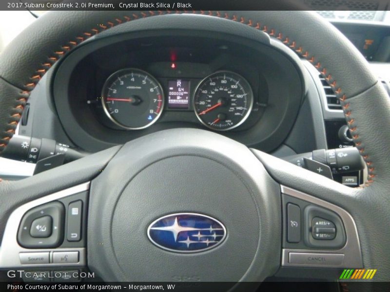 Crystal Black Silica / Black 2017 Subaru Crosstrek 2.0i Premium