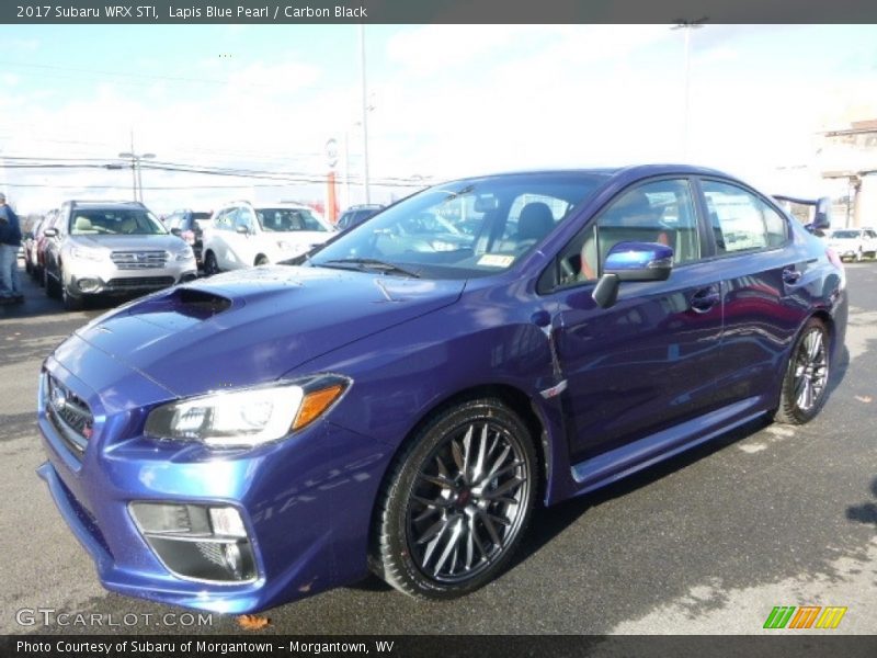 Front 3/4 View of 2017 WRX STI