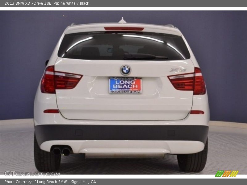 Alpine White / Black 2013 BMW X3 xDrive 28i