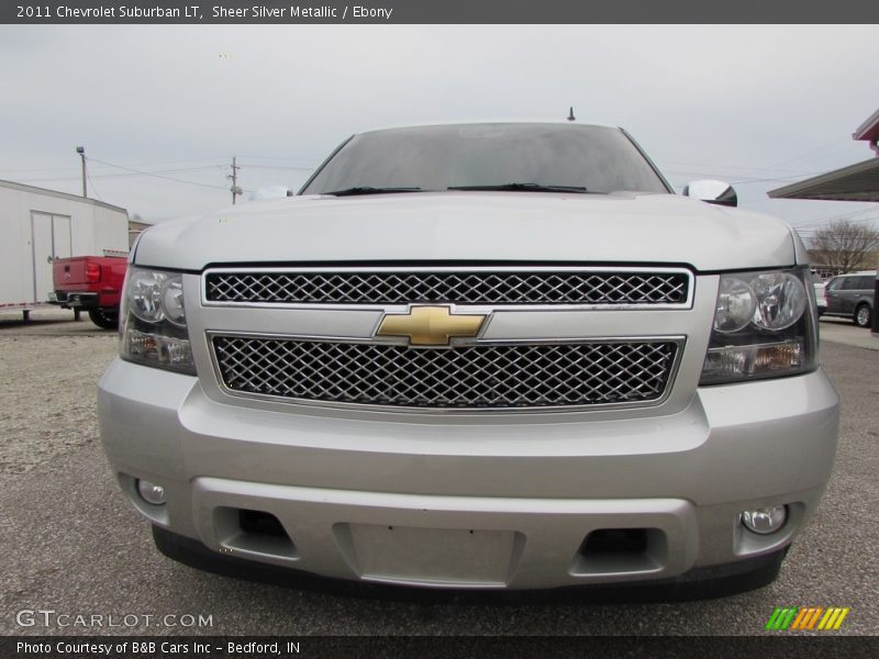Sheer Silver Metallic / Ebony 2011 Chevrolet Suburban LT